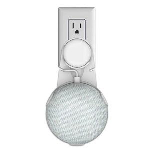 Support mural de sortie usb pour Mini, support de cintre, accessoires peu encombrants, pour Google Home Mini Assistant vocal - Product Image 2