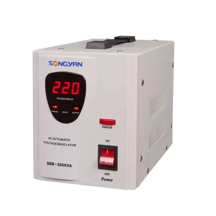 Air Conditioner Regulator, voltage regulator portable generator, single socket power surge protector WDR-500VA