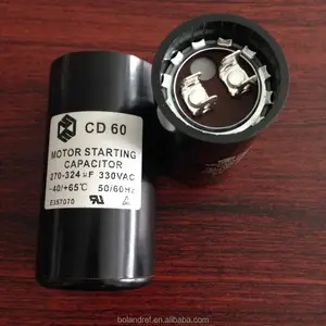 Condensador CD60 para aplicaciones de arranque de motor