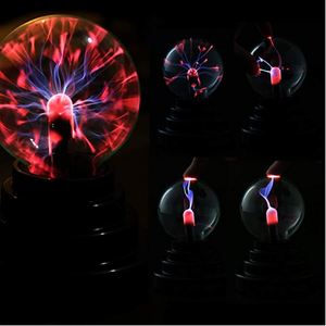 Gelsonlab-Bola de luz de plasma <span class=keywords><strong>Tesla</strong></span>, lámpara interactiva sensible al tacto de 6 pulgadas, lámpara de plasma, luz mágica de plasma, 2" - Product Image 6