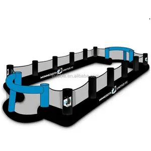 التجارية ملعب كرة قدم قابل للنفخ ، حار بيع ملعب كرة قدم قابل للنفخ