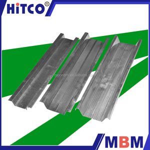 Perfil de Aço Galvanizado para Teto e Drywall, Prata, Certificado ISO9001, Resistente ao Fogo, Antiferrugem, Alta Resistência, Leve - Product Image 2