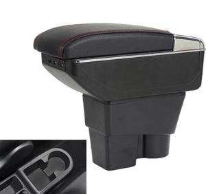 Consola Central de Lujo Daiao para Auto, Caja de Almacenamiento con Cargador USB y Diseño Giratorio para VW Jetta/<span class=keywords><strong>Skoda</strong></span> Superb <span class=keywords><strong>Fabia</strong></span> Octavia - Product Image 1