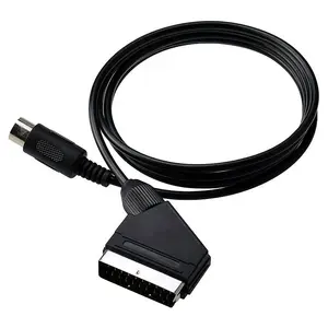 Cabo scart para sega genesis 2, md 2, rgb