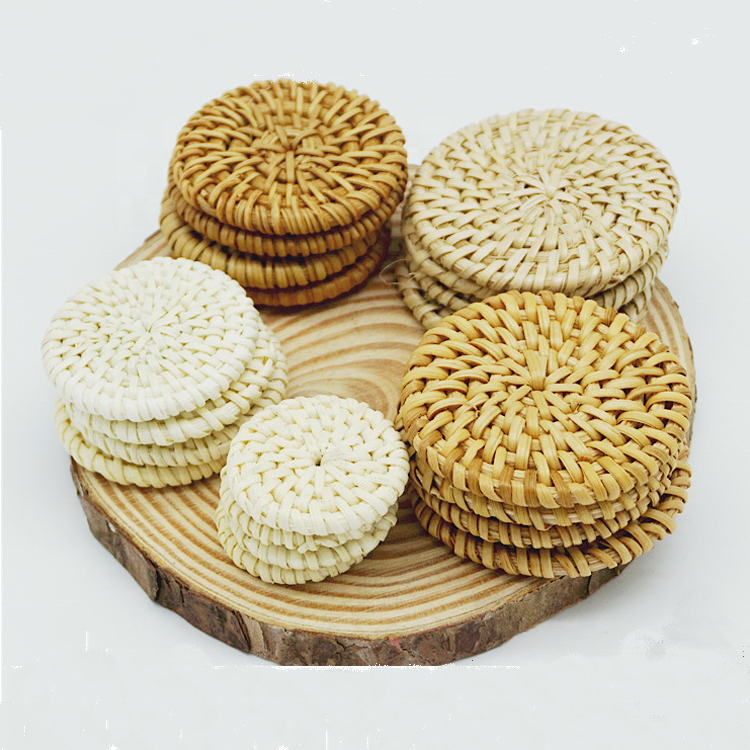 Jewelry Findings Earrings Part Diy Round Shaped Rattan Earring Parts Rattan Earring Pieces