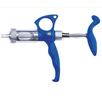 Liquide pulvérisateur automatique 3ml, seringue avec double aiguilles pour le poulet