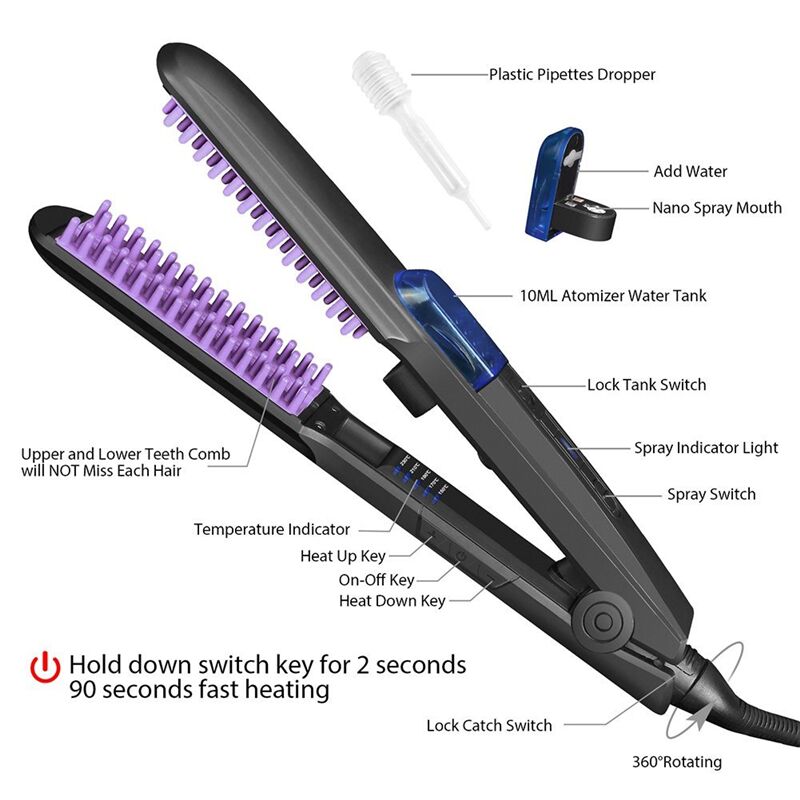 Renueva Tu Rutina de Estilo con Opciones plancha de pelo a vapor