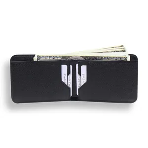 Front pocket minimailist RFID slim men wallet customized making