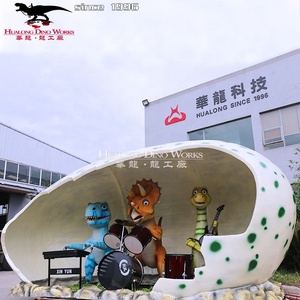 Banda de dinosaurio de dibujos animados Animatronic para <span class=keywords><strong>parque</strong></span> de <span class=keywords><strong>dinosaurios</strong></span> - Product Image 1