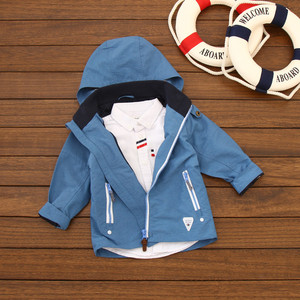 Kaufen Sie Jacken online Kinder Jungen Soft shell Zip Up Outdoor Wind Break Jacken in China