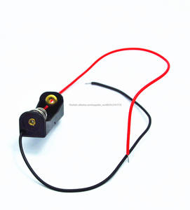 Tek N Hücre (UM-5 * 1) Siyah Plastik Tel Kurşun Ile Pil Tutucu - Product Image 3