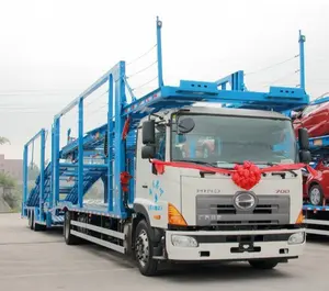 Japão hino 300 hp 4x2 chassi de caminhão para 9 carros de transporte