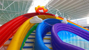 Import from China's equipment amusement park inflatable game giant Inflatable Water Park for selling - Product Image 5