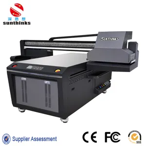 Sunthinks prezzo di fabbrica stampante flatbed a getto d'inchiostro della stampante ricoh gen5 stampante uv a2 stampante flatbed uv