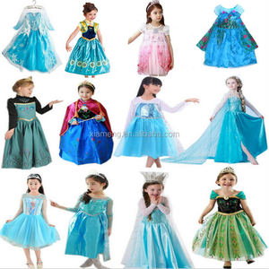 Frozen <span class=keywords><strong>Elsa</strong></span> dress wholesale, Frozen dress, <span class=keywords><strong>Elsa</strong></span> children's clothing cosplay costume in frozen - Product Image 1
