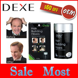 DEXE <span class=keywords><strong>Hair</strong></span> <span class=keywords><strong>Building</strong></span> <span class=keywords><strong>Fibers</strong></span> OEM Factory Optimizer Hairline Sombra Em Pó Preto Médio Marrom 12 Cores para Homens Mulheres Uso Do Salão Em Casa - Product Image 3