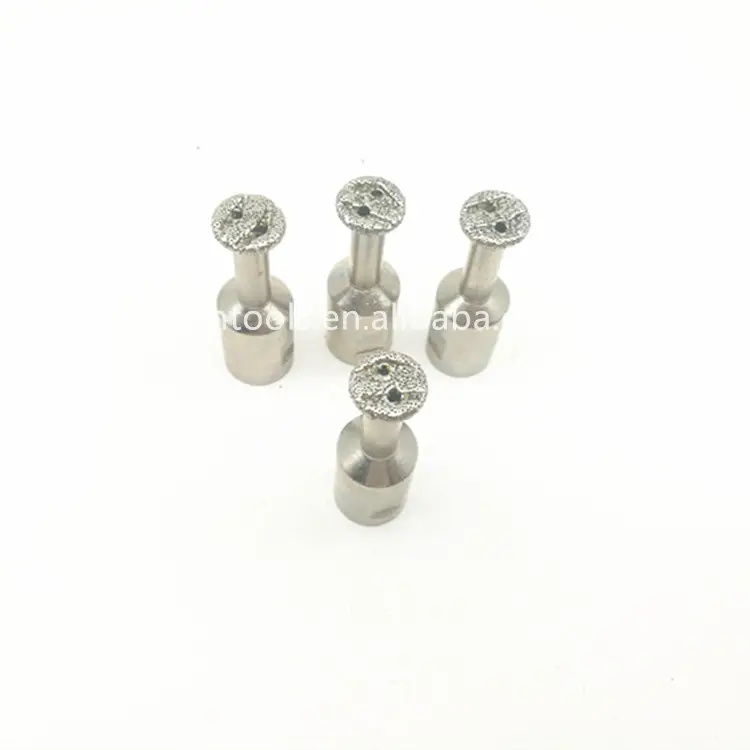 Diamond electroplated anker bit voor back bout boormachine