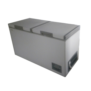 Congélateur coffre commercial <span class=keywords><strong>400L</strong></span> à double température avec couvercle rabattable - Product Image 4