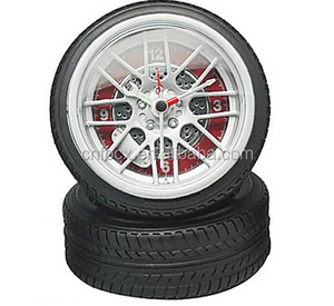 Reloj <span class=keywords><strong>Despertador</strong></span> con Forma de Neumático al por Mayor / Reloj <span class=keywords><strong>Despertador</strong></span> de Mesa / Relojes Despertadores Divertidos - Product Image 2