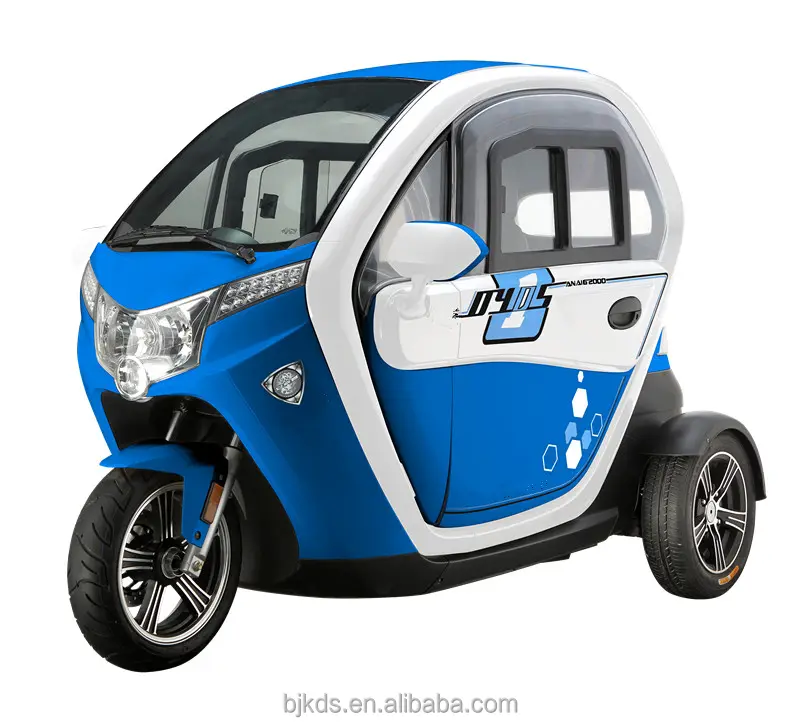 Electric tricycle 3 wheel mini car with door