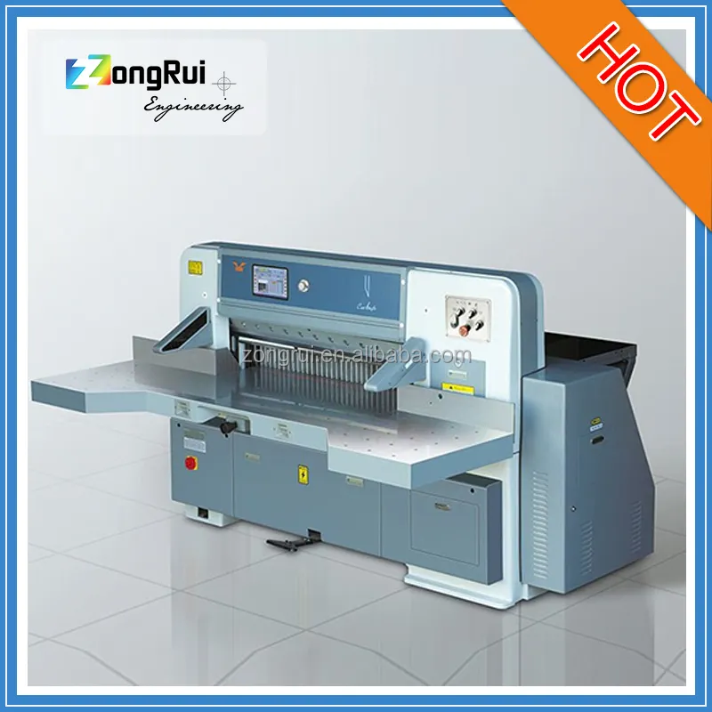 2016 새로운 ZR780DH-10 zongrui 오프셋 인쇄 기계 매칭 장비 종이 절단 기계 가격