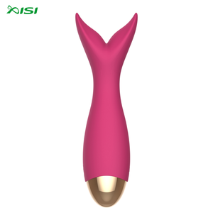 Cola de pescado silicona masajeador juguetes sexuales <span class=keywords><strong>dos</strong></span> vías vibrador - Product Image 1