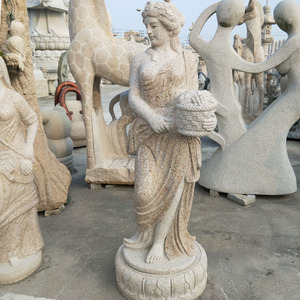 Super bom moderno estilo ocidental, jovem elegante menina <span class=keywords><strong>nude</strong></span> sexy pé mulher sensual pedra de anjo homem figura escultura - Product Image 2