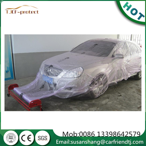 Hdpe plástico auto pintura de enmascaramiento película <span class=keywords><strong>sin</strong></span> soldadura se utiliza para la decoración del <span class=keywords><strong>hogar</strong></span> - Product Image 3