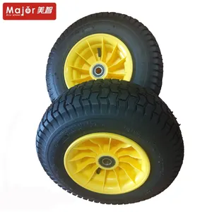 16x6.50-8 Khí Nén Lốp Cao Su Inflatable Bánh Xe Cho Bãi Biển Wagon Cát Giỏ Hàng