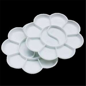 Tavolozza per Pittura Artistica a Forma di Fiore Bview, Palette in Plastica per Acquerello, Tavolozza da Viaggio per Dipingere - Product Image 4