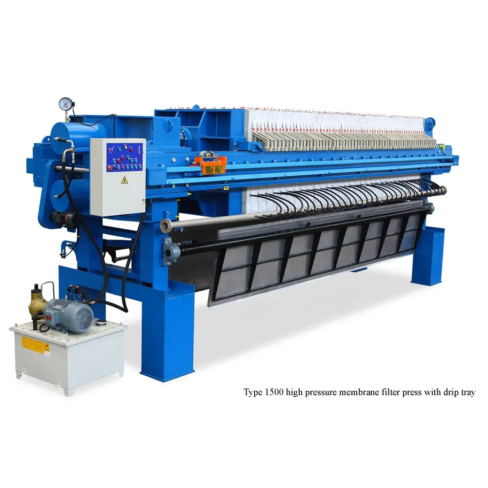 Mesin Press Filter otomatis Harga pelat mesin Press penyaring sabuk dan mesin Press penyaring bingkai