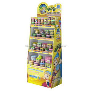 Papel <span class=keywords><strong>pop</strong></span> tiendas Plantilla de visualización pos promoción caja de cartón estante para papelería - Product Image 5