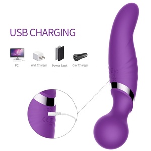 Medizinisches Silikon G-Punkt Massage Vibrator Sexspielzeug für Frauen Elektrischer Massagestab Handmassagegerät AV-Stab Sexspielzeug für Paare - Product Image 3