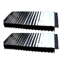 Couverture de protection en soufflet à ailettes pour machine laser, rideau de protection pour machine CNC