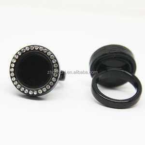 Bán Sỉ Vòng Mề Đay Sống Động Kỷ Niệm Kim Cương Giả Hợp Kim Kẽm Có Mề Đay Thủy Tinh - Product Image 1