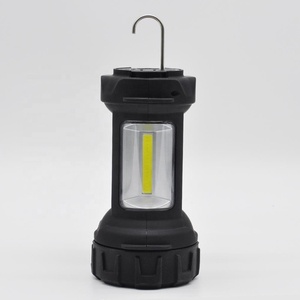 Trébol Super brillante <span class=keywords><strong>de</strong></span> proyector portátil versátil Luz <span class=keywords><strong>de</strong></span> camping al aire libre 4 * AA baterías 3W COB led lámpara - Product Image 4