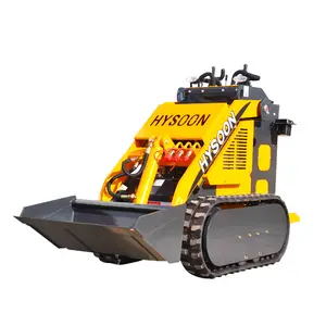 Hysoon two models 23HP mini skid steer compact wheel loader for sale