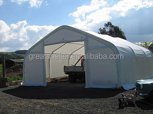 Abri d'auto <span class=keywords><strong>en</strong></span> PVC et métal Bâtiment de garage extérieur portable avec auvents <span class=keywords><strong>en</strong></span> acier PE galvanisé Abri d'auto avec traitement du <span class=keywords><strong>bois</strong></span> naturel - Product Image 4