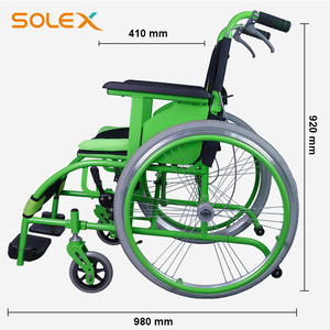 Disability used light weight foldable handicapped manual wheelchair - Product Image 1