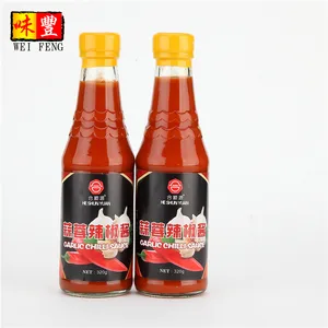Hochwertige 320g Red Pepper Hot Spicy Paste Knoblauch Chili Sauce