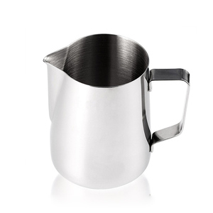 CAMPIONE GRATUITO Brocca per Latte <span class=keywords><strong>in</strong></span> Acciaio Inossidabile Stile Americano Eco-Friendly 350ml 600ml per Barista e Caffè - Product Image 2
