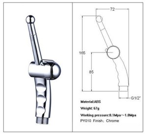 Ручной спрей shattaf из нержавеющей стали для туалета, биде - Product Image 3