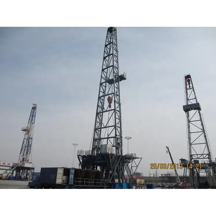 Hot exported large portable 4000m deep well drilling rig