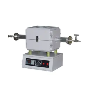 Factory supply 1200C single heating zone low vacuum CVD system with 3-channel mass flow meter
