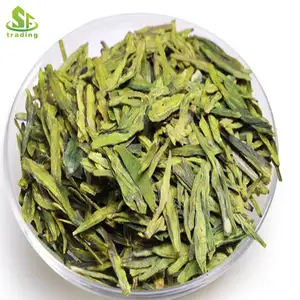 Chinese tea longjing fresh handmade longjing dragon well green tea