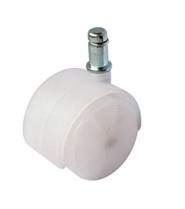 Rueda giratoria para <span class=keywords><strong>silla</strong></span> de <span class=keywords><strong>oficina</strong></span> de 50mm con neumático de PU y núcleo de nailon - Product Image 2