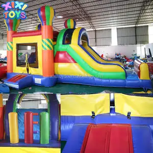 High Quality Inflatable Balloon Bouncy Castle Combo For Sale