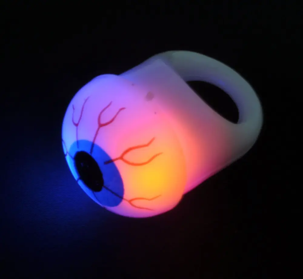 Eyes led finger ring light