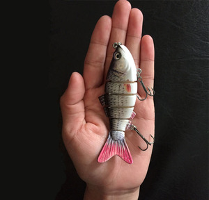 Réaliste 10cm 20g robotique multi-articulés roach <span class=keywords><strong>leurre</strong></span> de pêche - Product Image 2