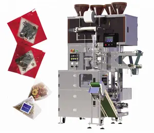 Penglai Pack Pyramid tea bag packing machine/Inner & outer Tea bag Packaging Machine